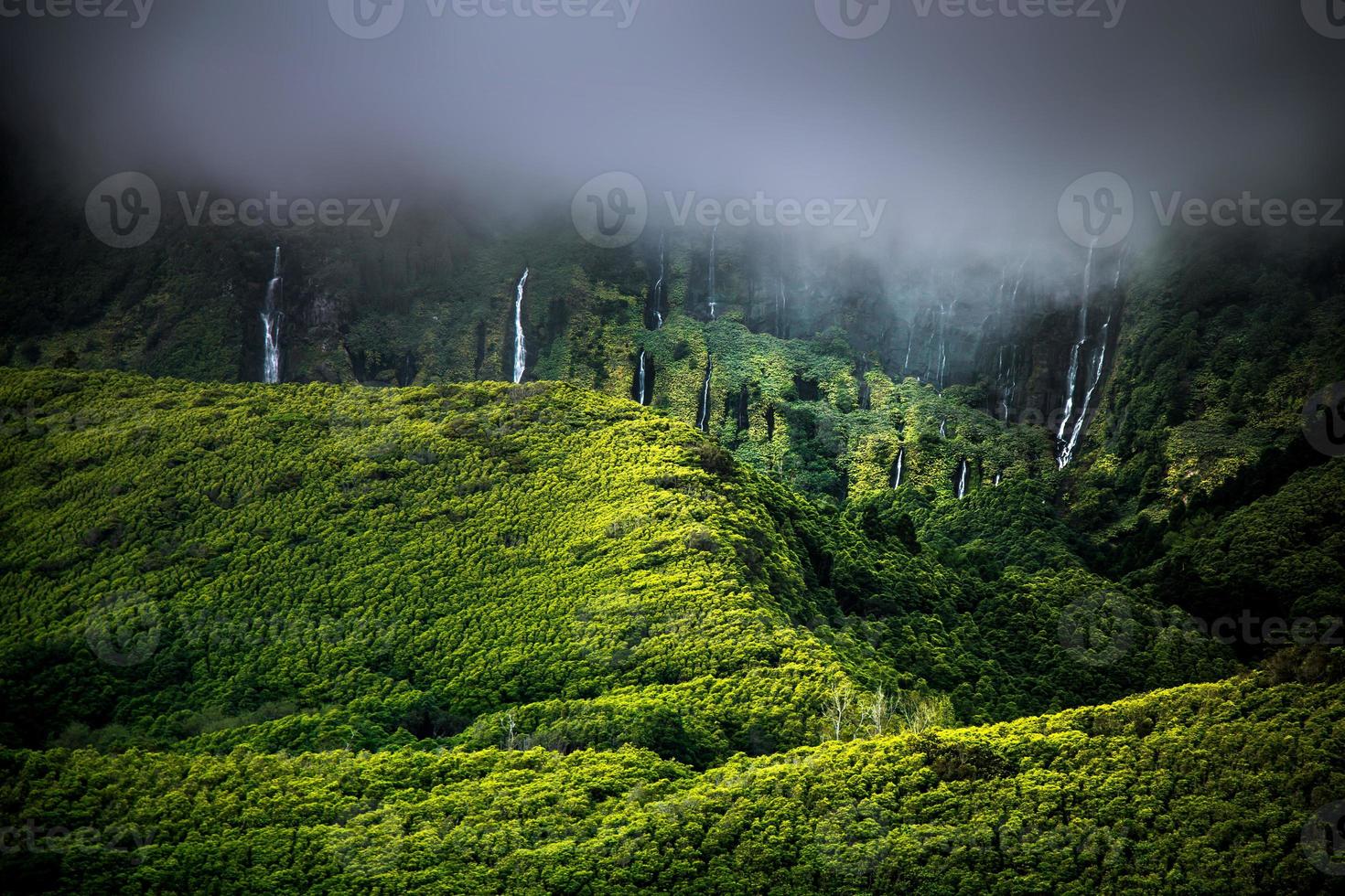 Waterfall Flores Island photo