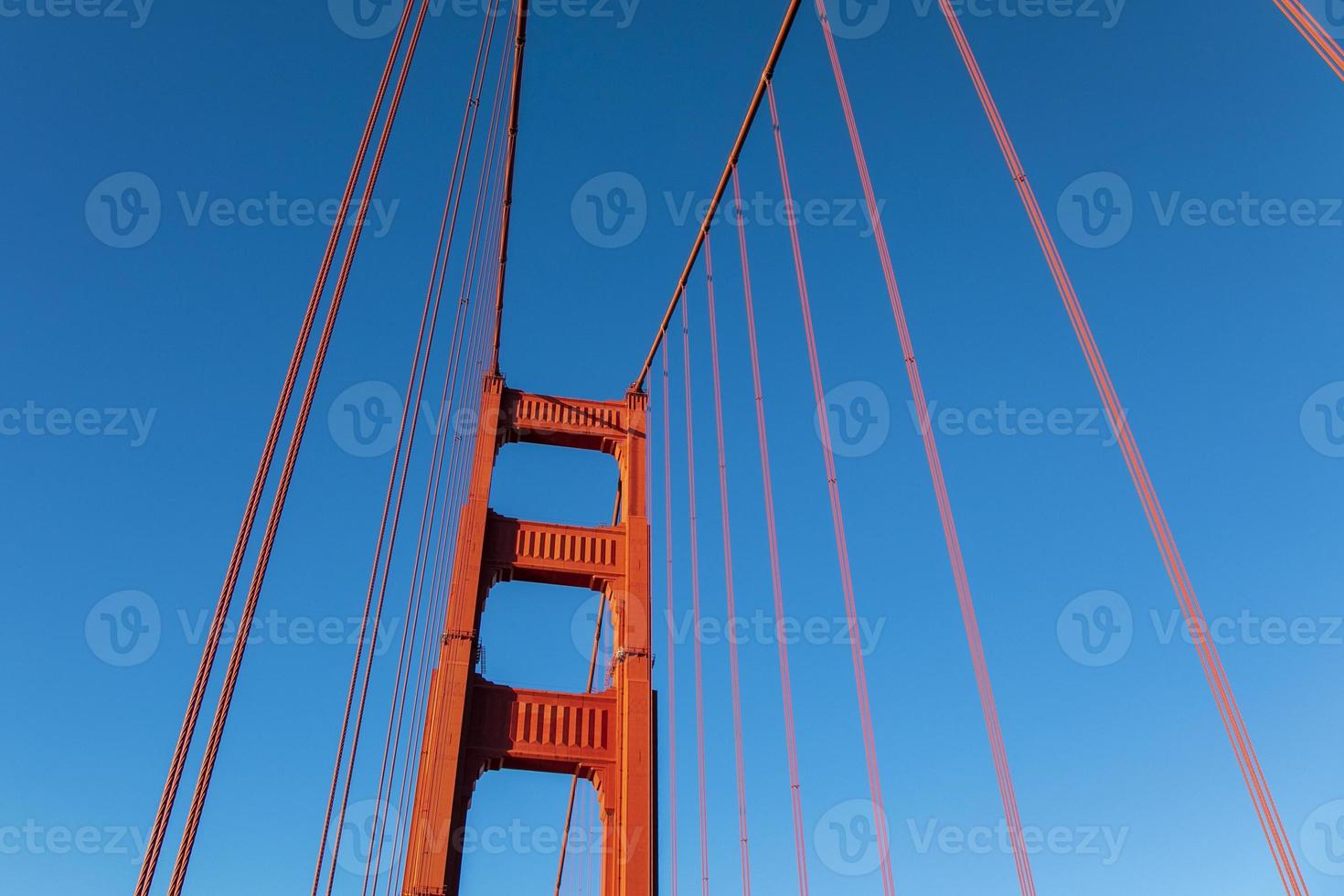 detalle de la puerta dorada, san francisco foto