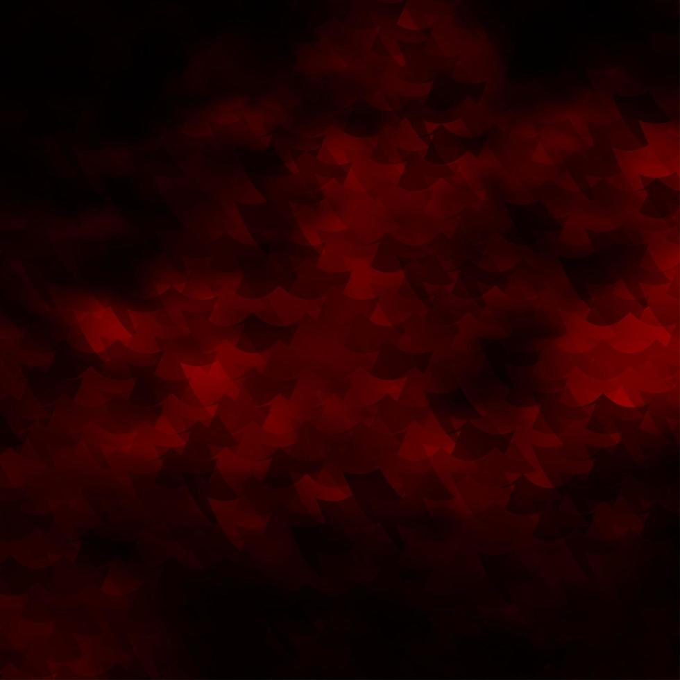 Dark Red vector template with rectangles.