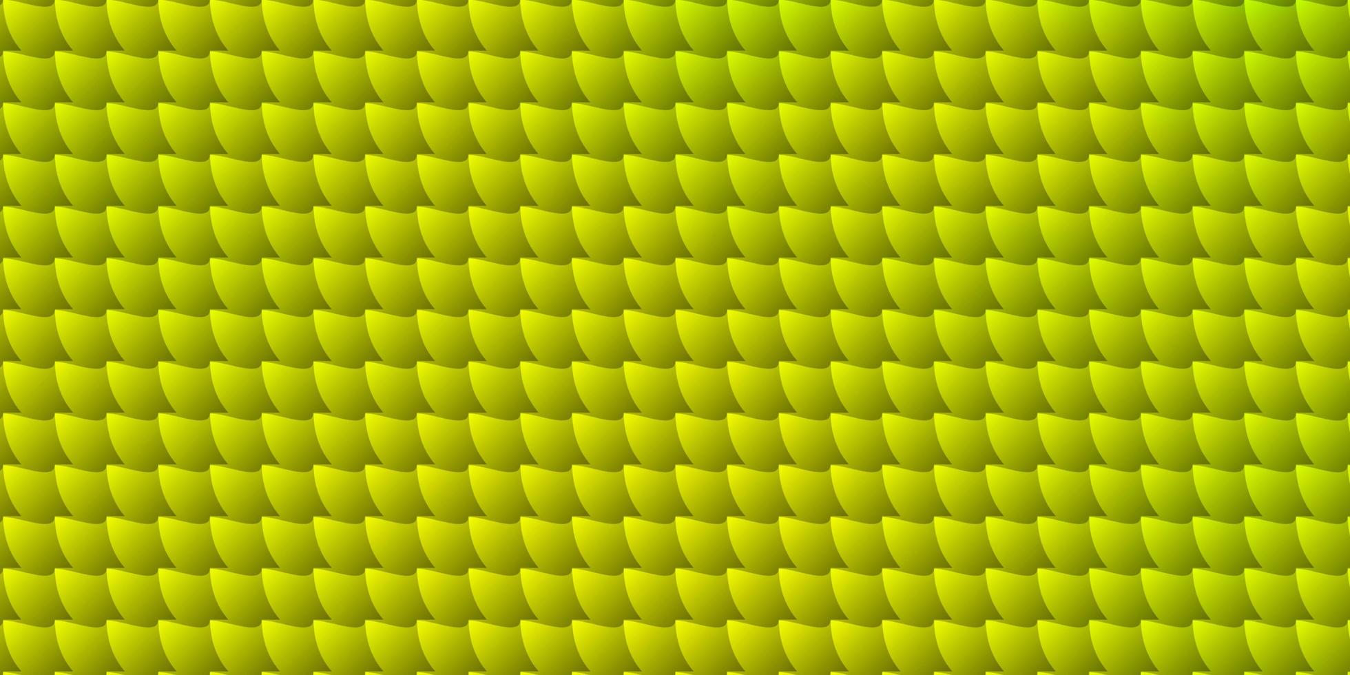 Fondo de vector verde claro, amarillo en estilo poligonal.