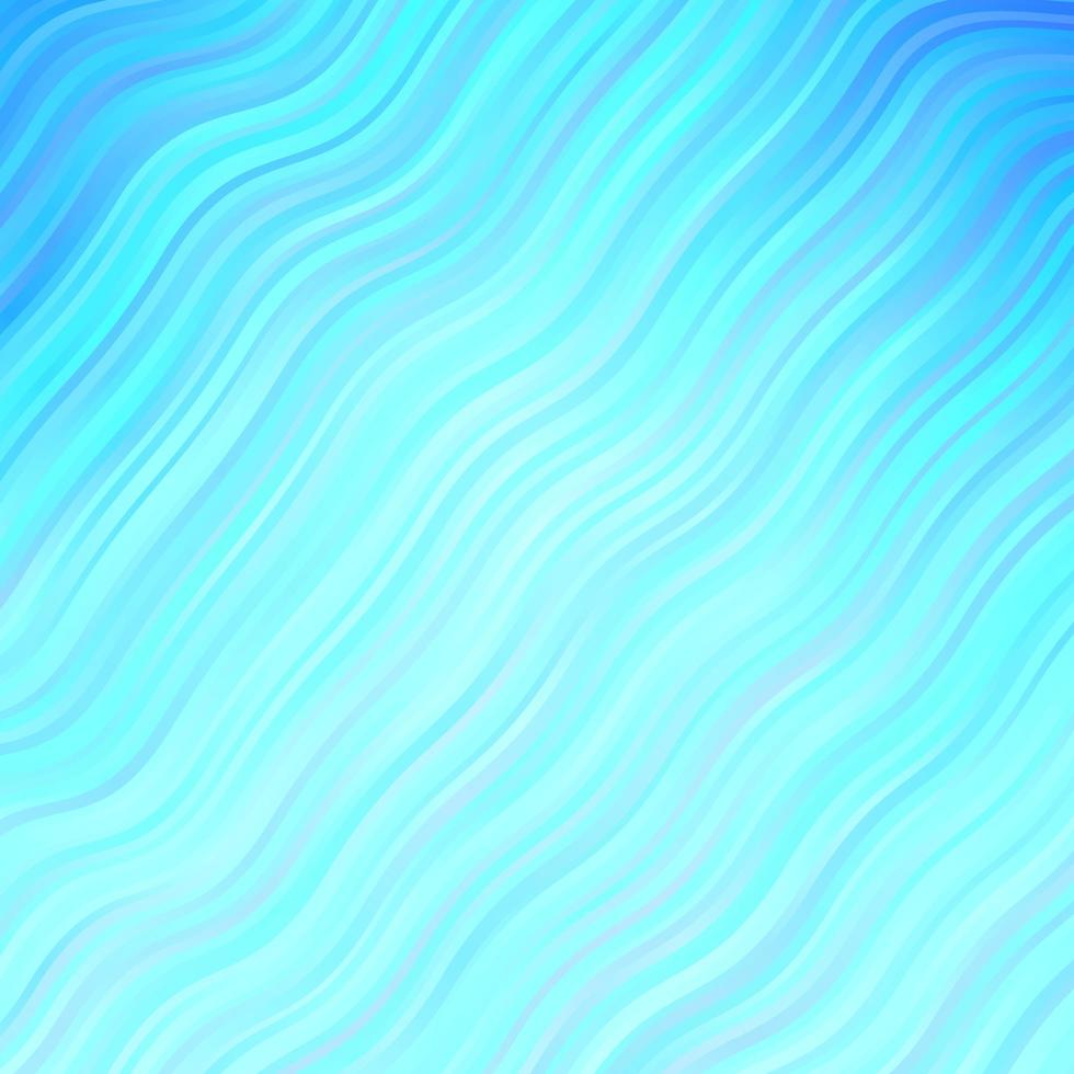 Light BLUE vector background with lines.