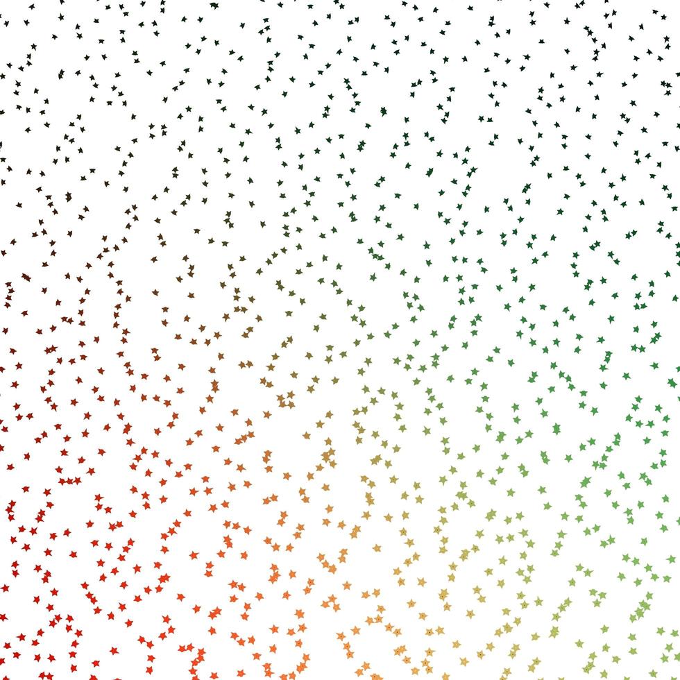 Dark Green, Red vector pattern with abstract stars.