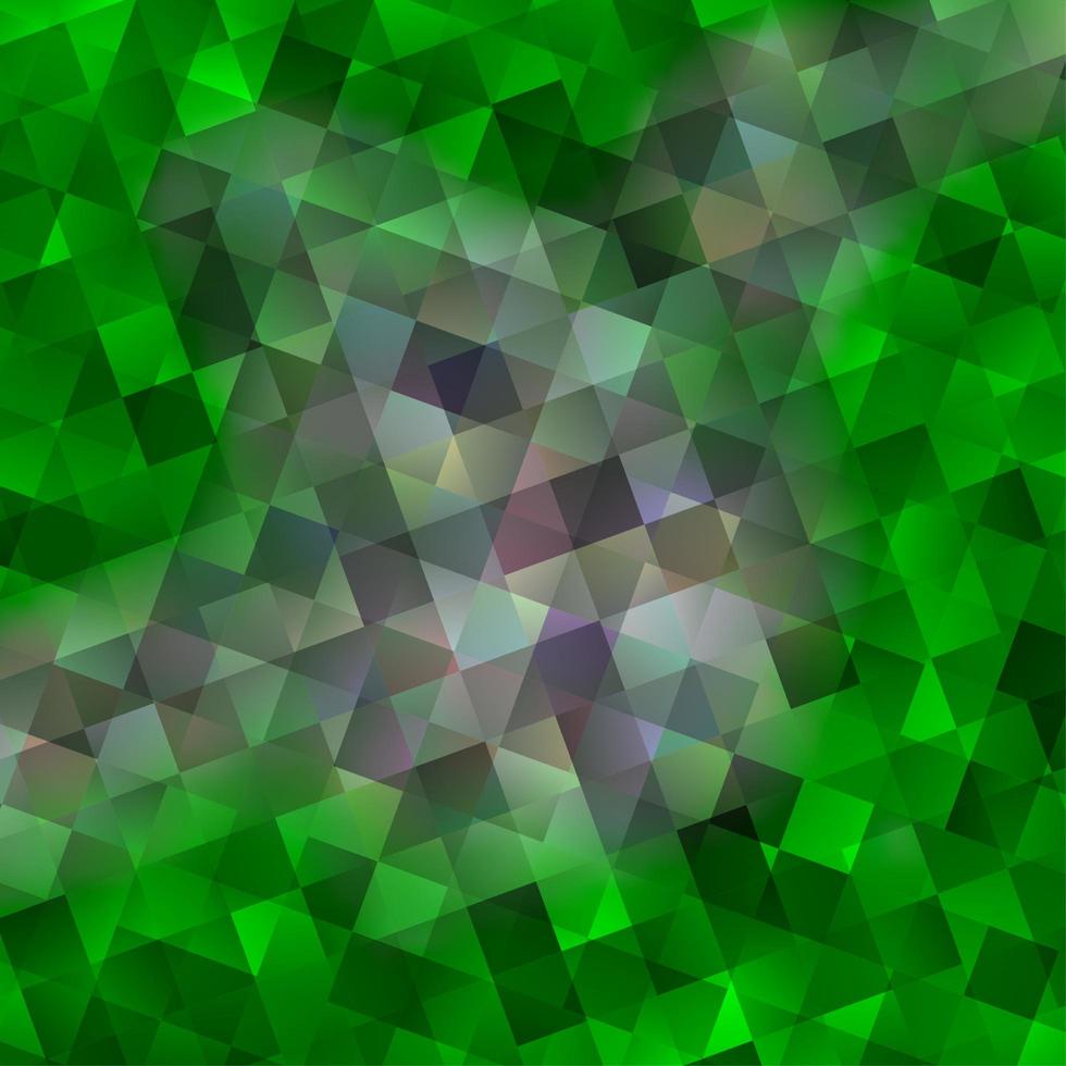 Light Green vector texture with poly style with cubes.