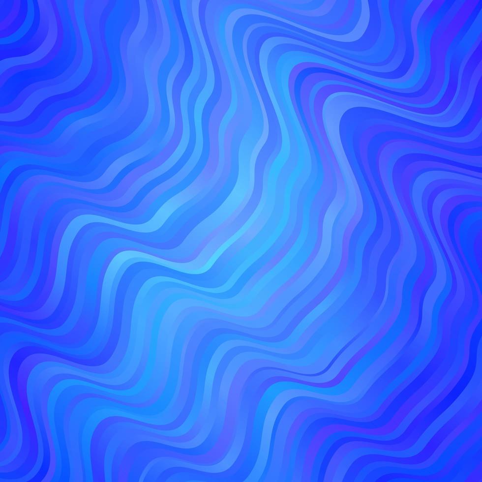 Light BLUE vector texture with curves.