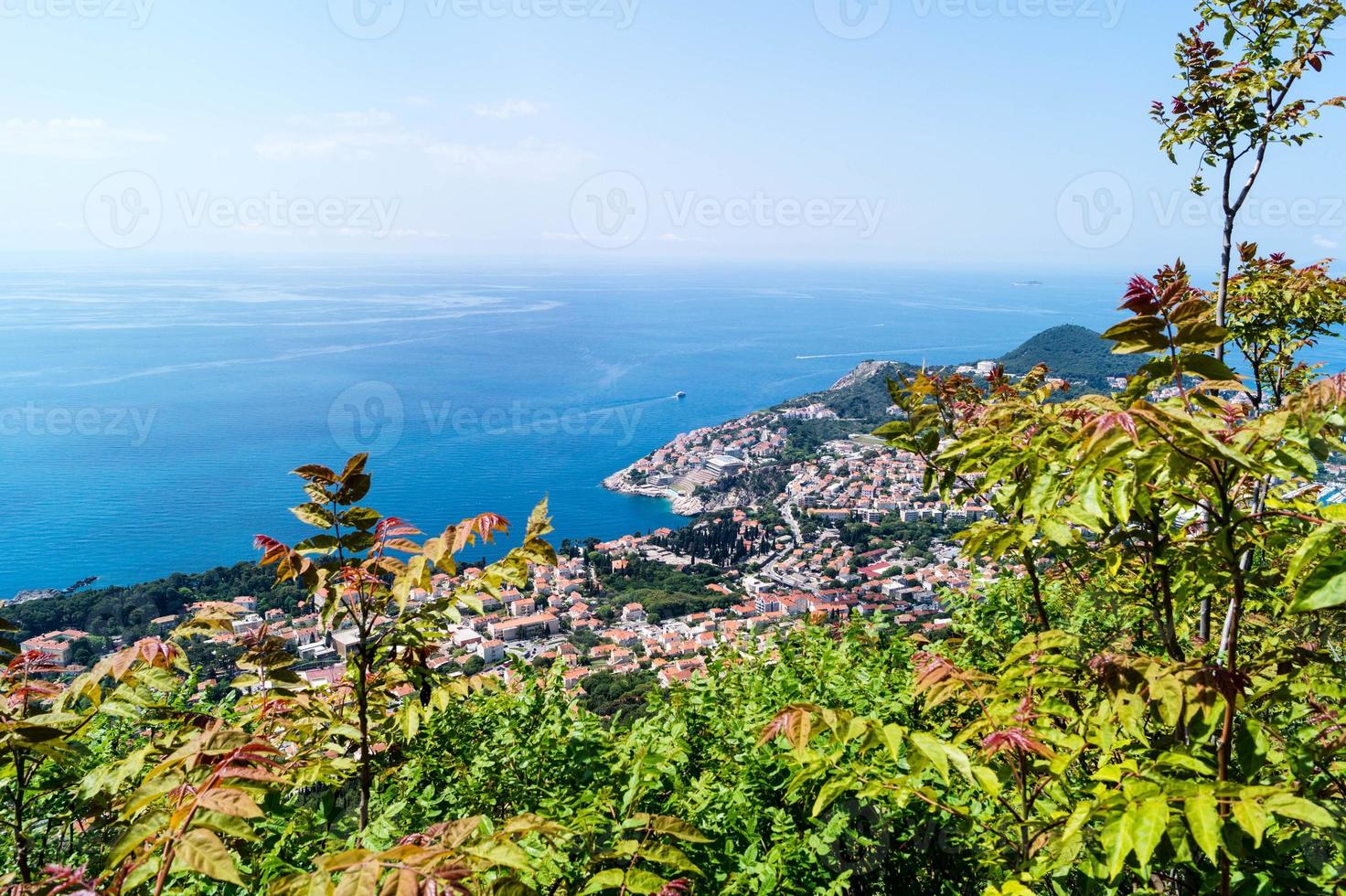 Walking Trail from the top of Mount Sdr to Dubrovnik old town photo