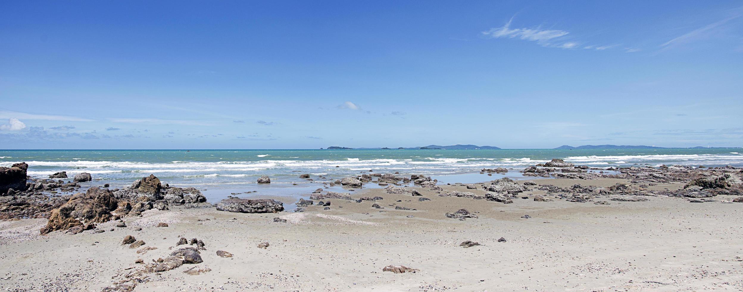 Beach and sea panoramas photo