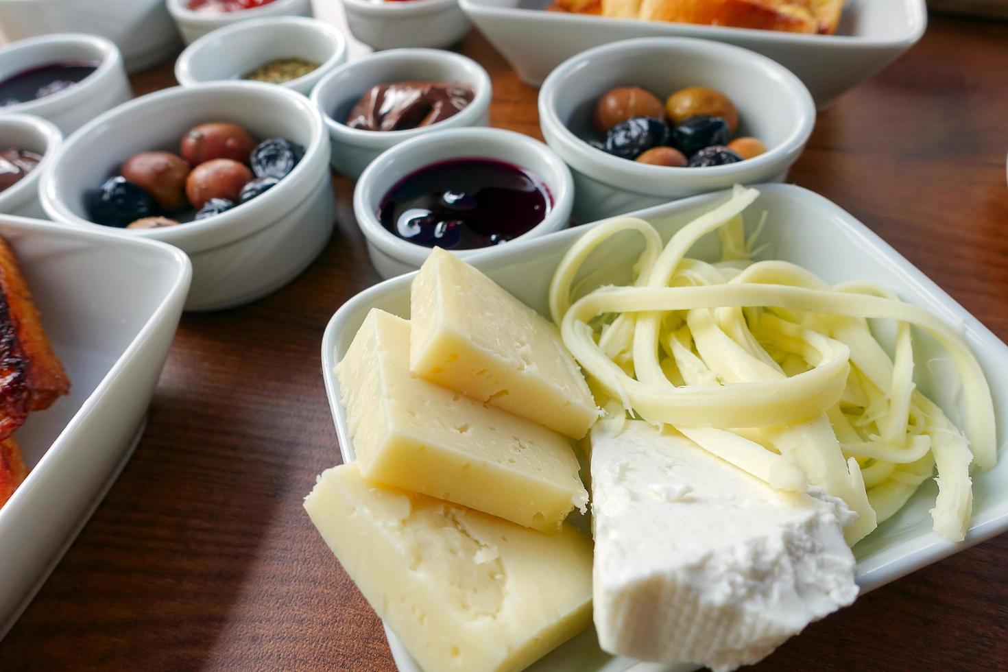 Turkish Traditional Breakfast Table photo