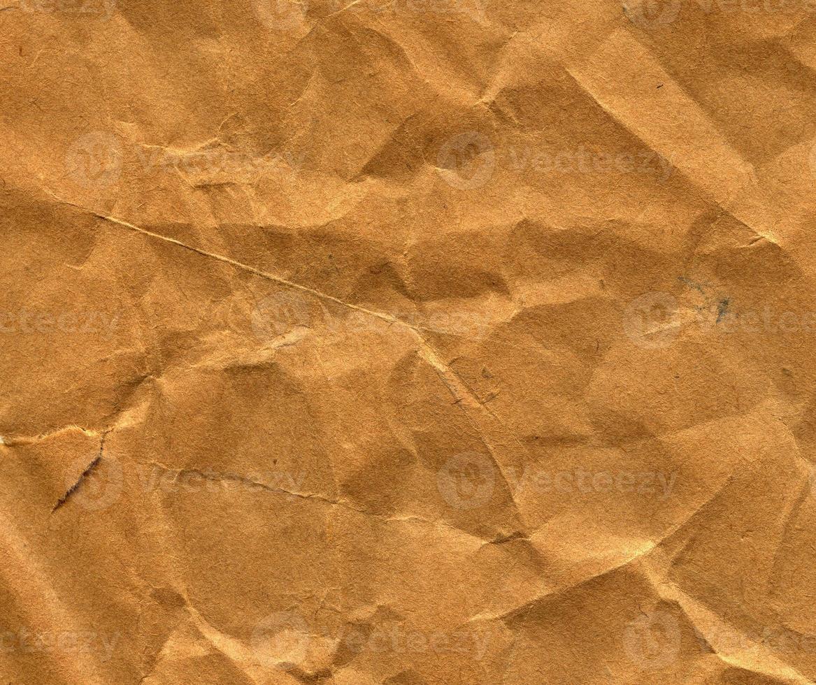 Old Vintage Wrinkled Paper Background photo