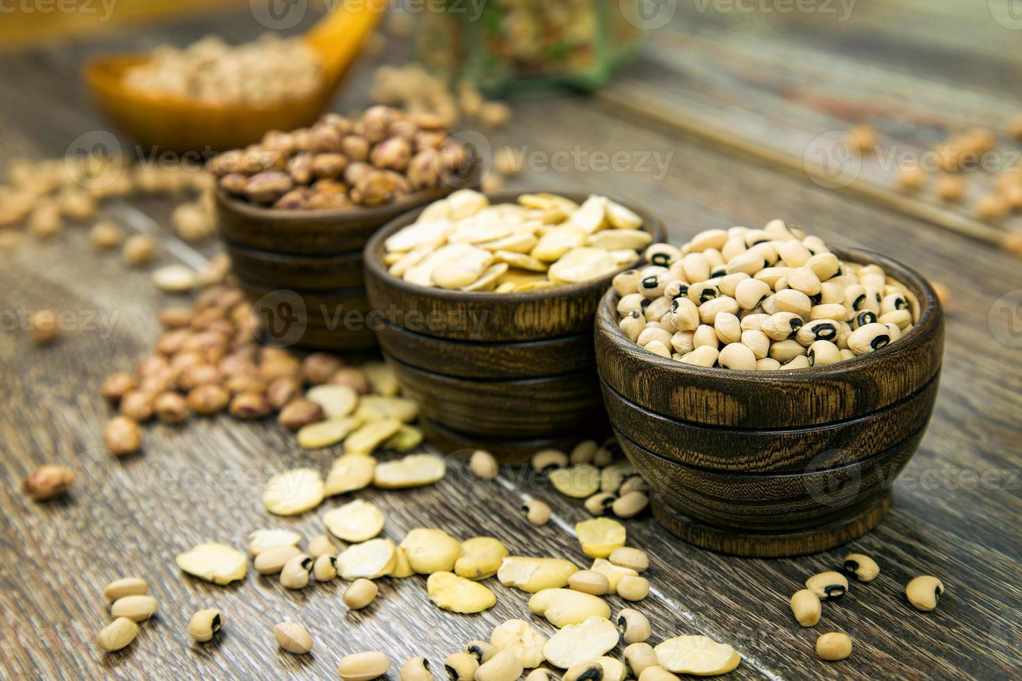 Healthy Vegetarian Raw Food Legumes photo