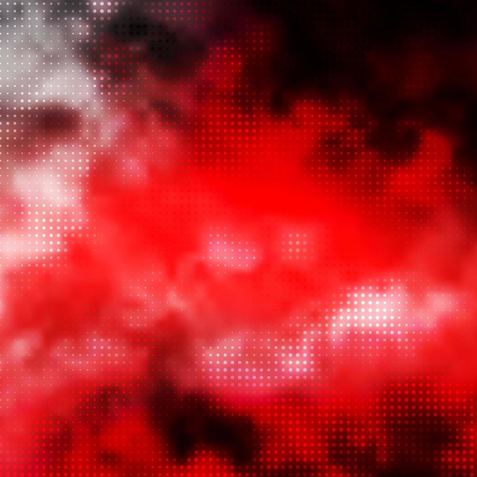 Dark Red vector background with spots.