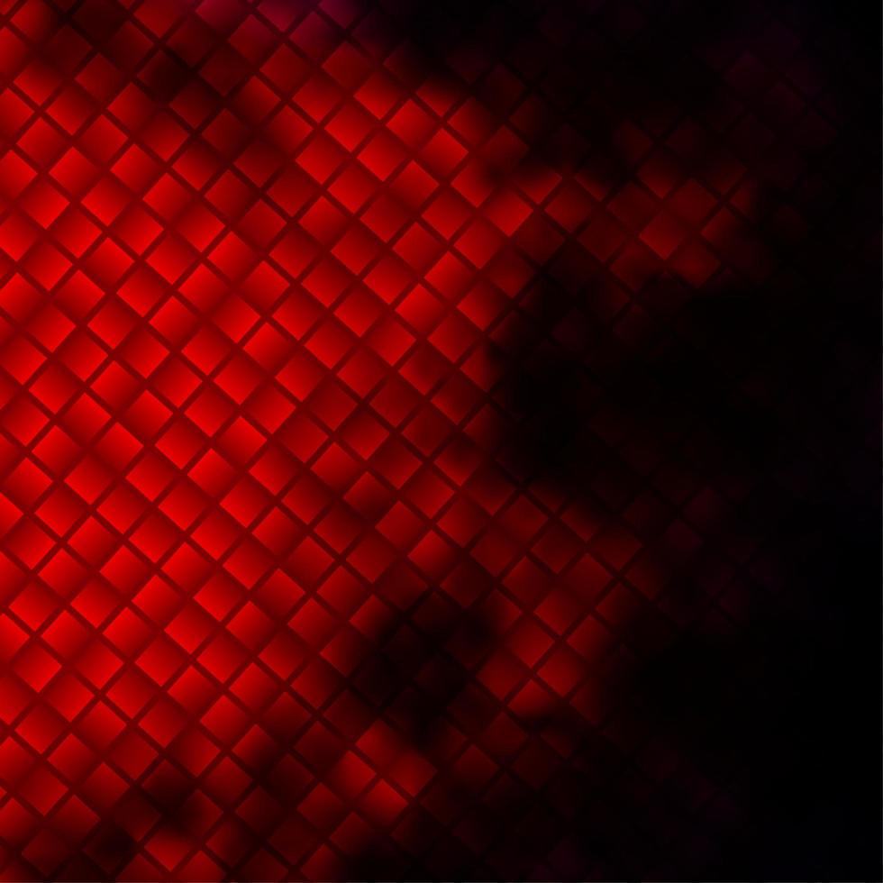 Dark Red vector backdrop with rectangles.