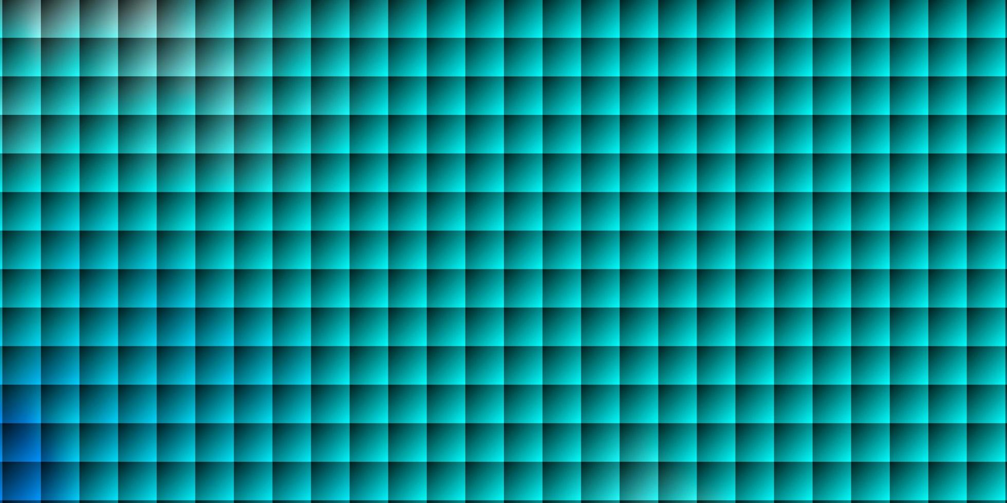 textura de vector azul claro, verde en estilo rectangular.