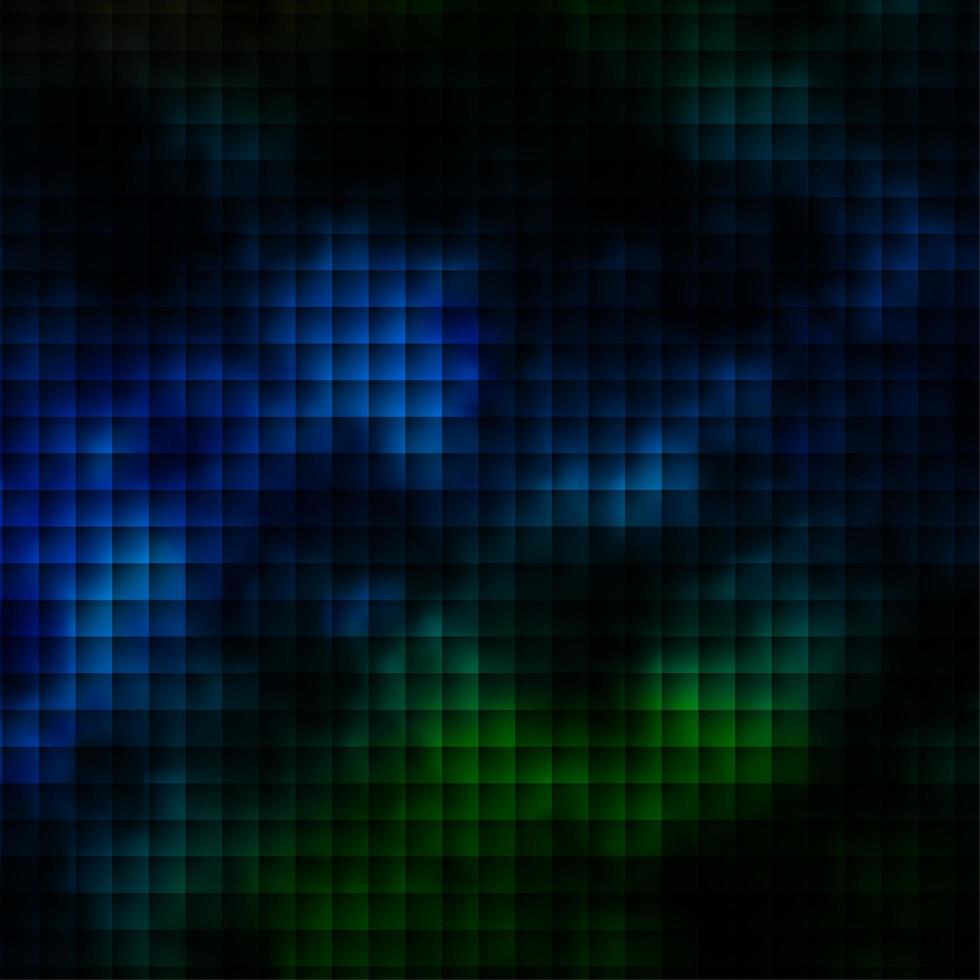 Dark Blue, Green vector background in polygonal style.