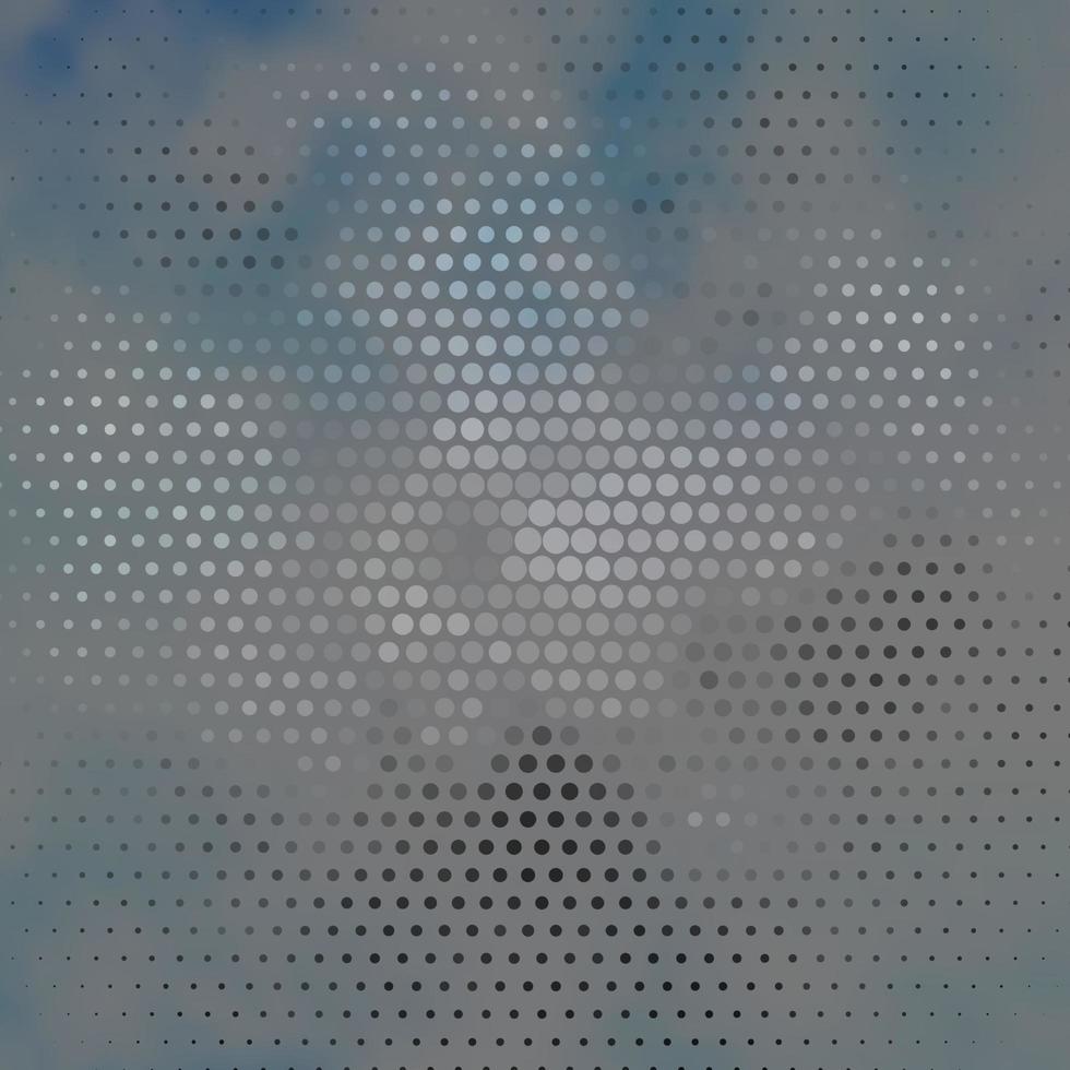 Light BLUE vector pattern with spheres.