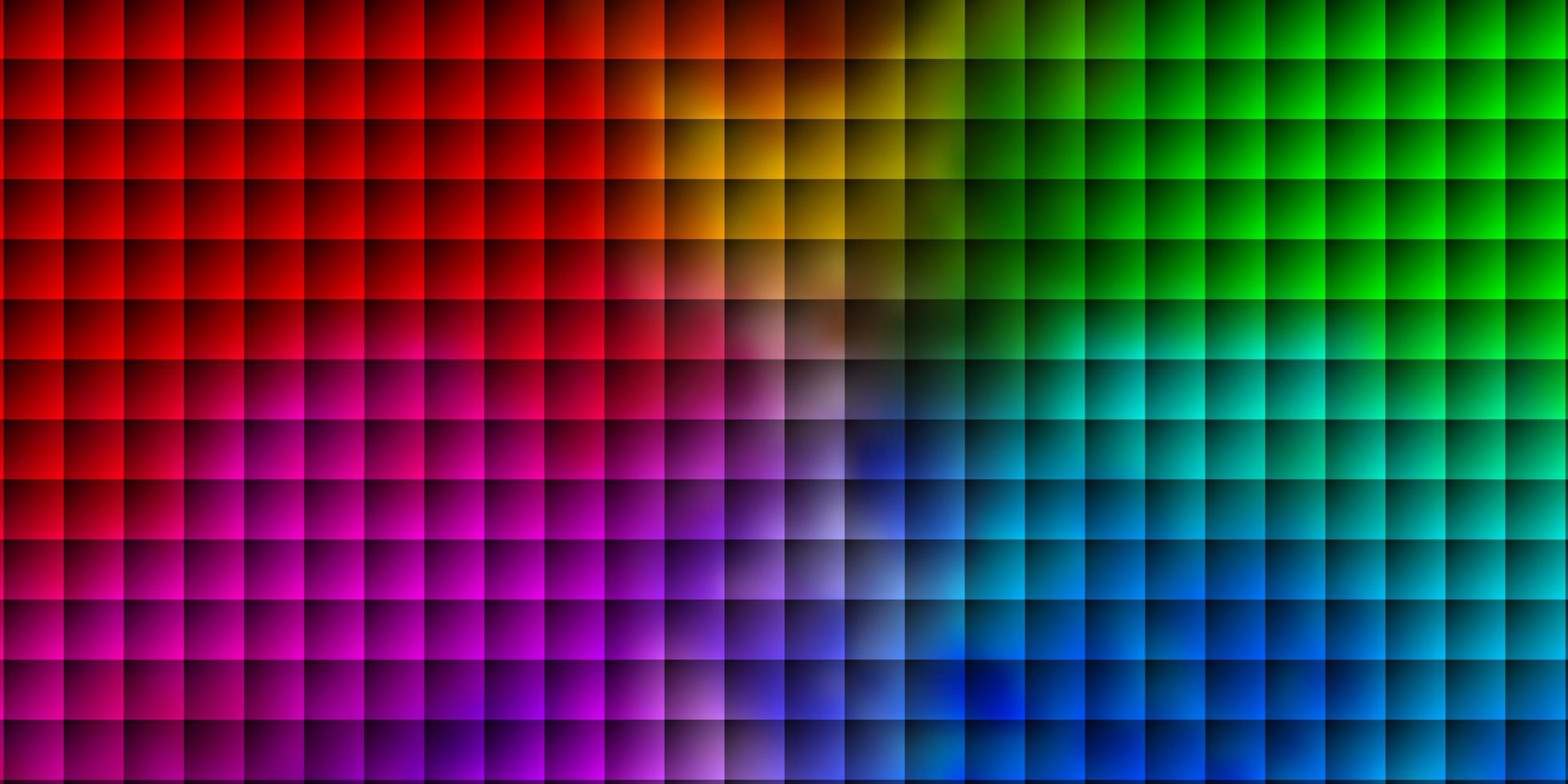 Light Multicolor vector pattern in square style.