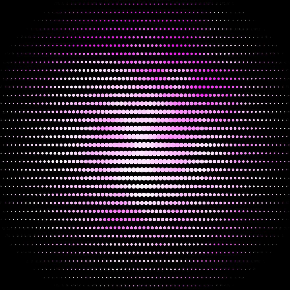 Dark Purple vector template with circles.