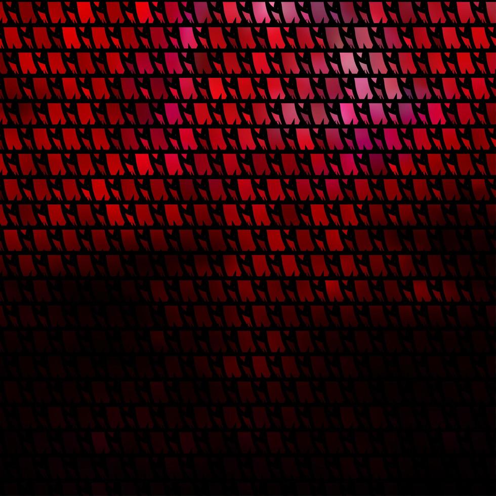 Dark Pink, Red vector pattern with polygonal style.