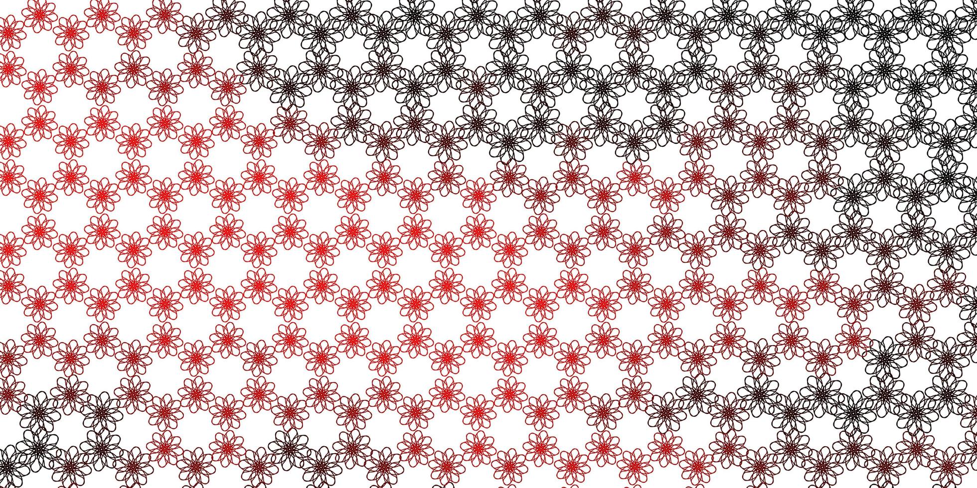 Light Red vector background with lines.