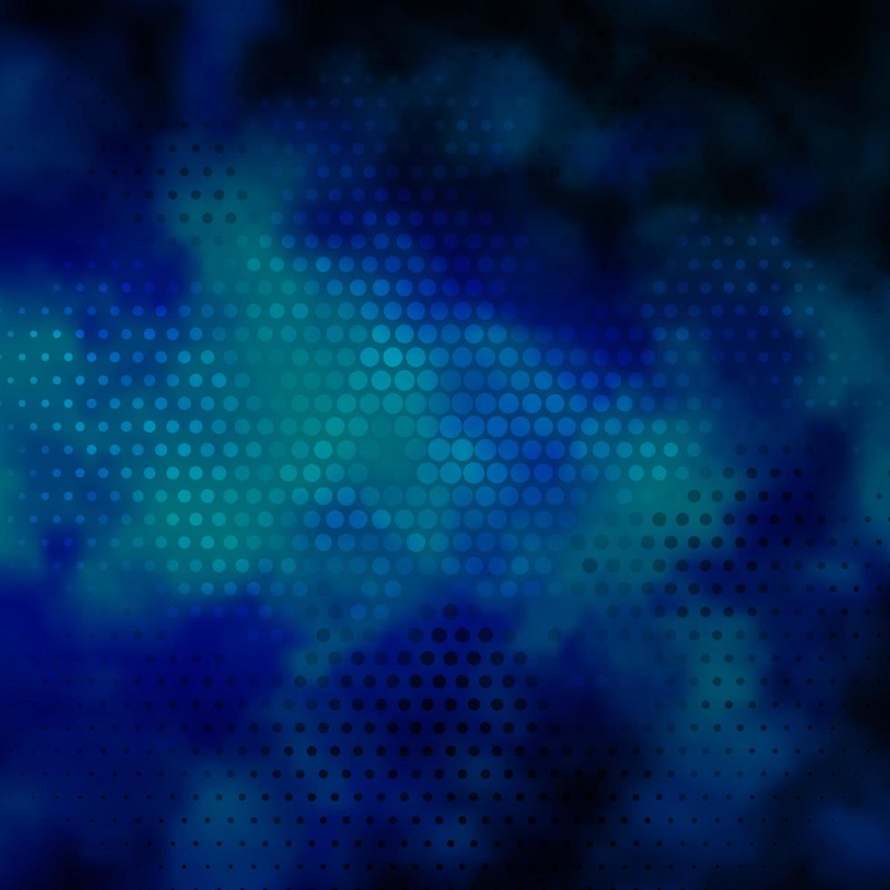 Light BLUE vector background with spots.
