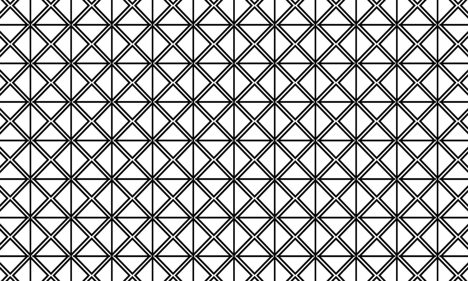 Modern Black Arabic Geometric Pattern vector