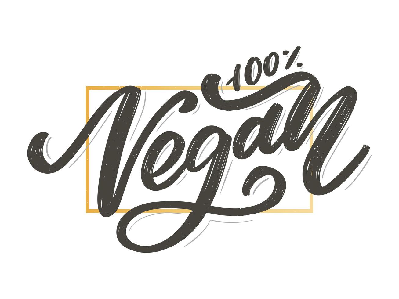 Vector illustration, food design. Vegan