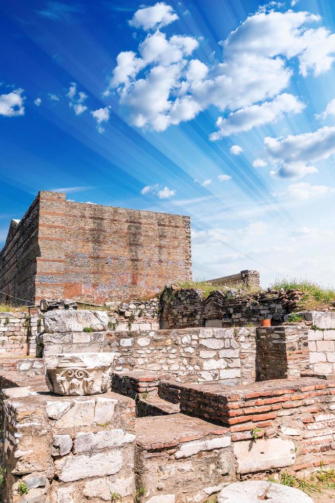 antiguo lugar de turismo histórico sardes foto