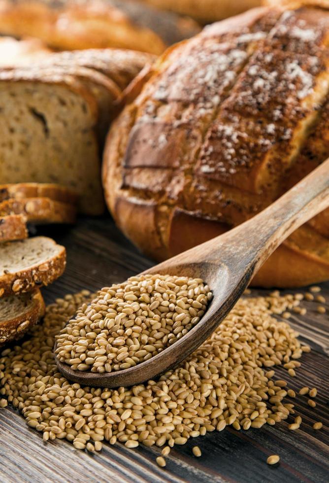 Delicious Fresh Bread Food Concept photo