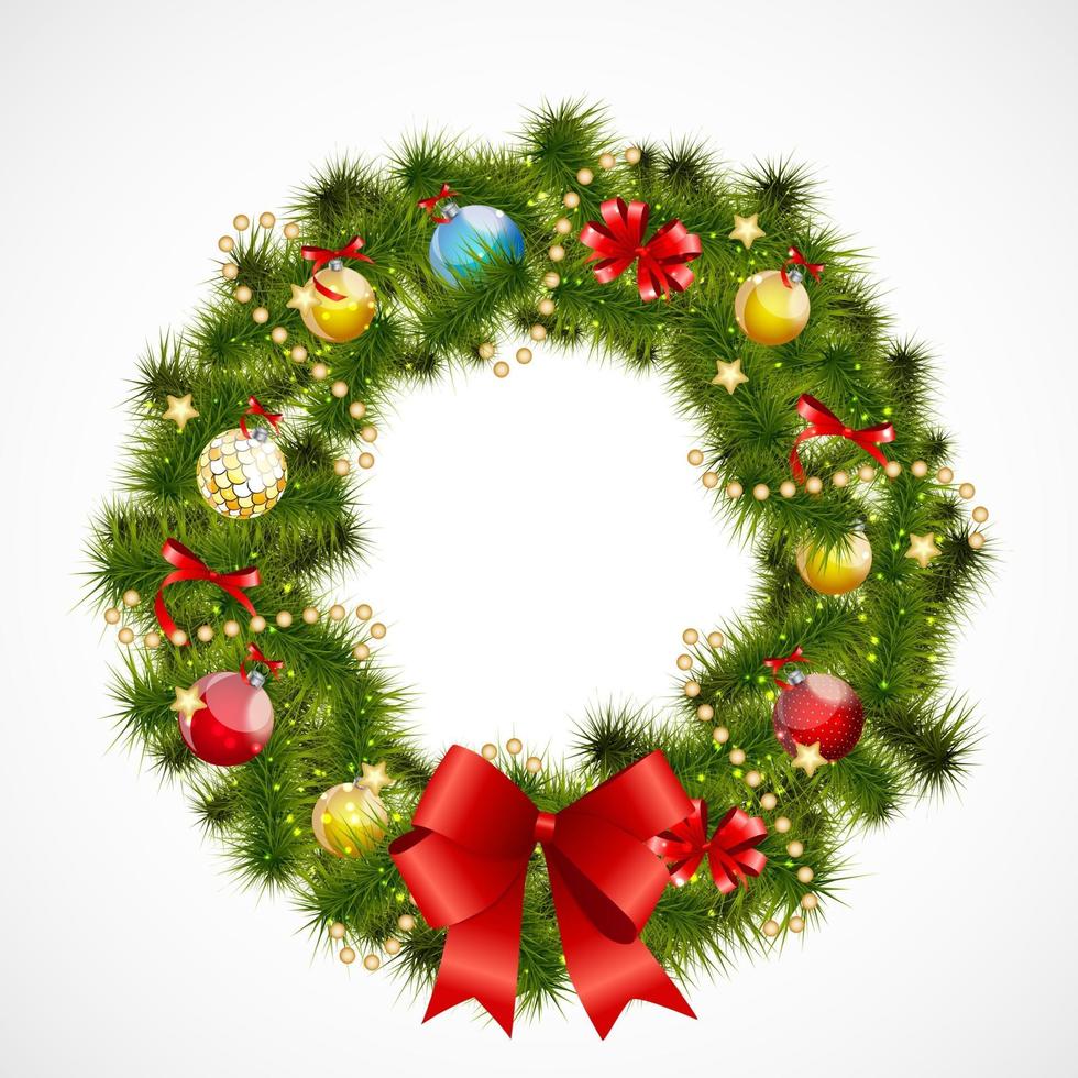 Abstract beauty Christmas and New Year background. Vector illust