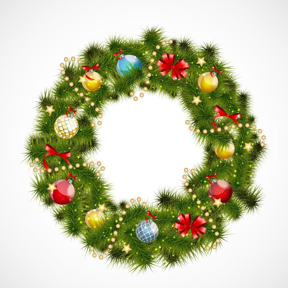 Abstract beauty Christmas and New Year background. Vector illustration