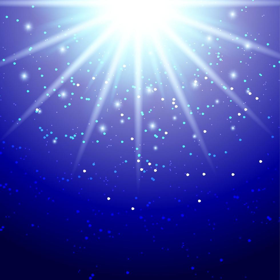 Abstract Magic Light Background Vector Illustration