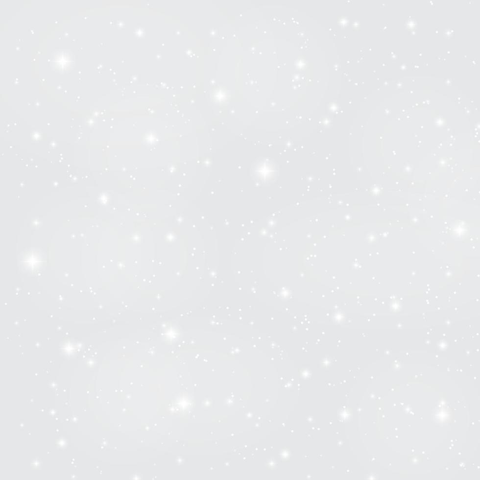 Abstract Beauty Christmas and New Year Background with Snow, vector