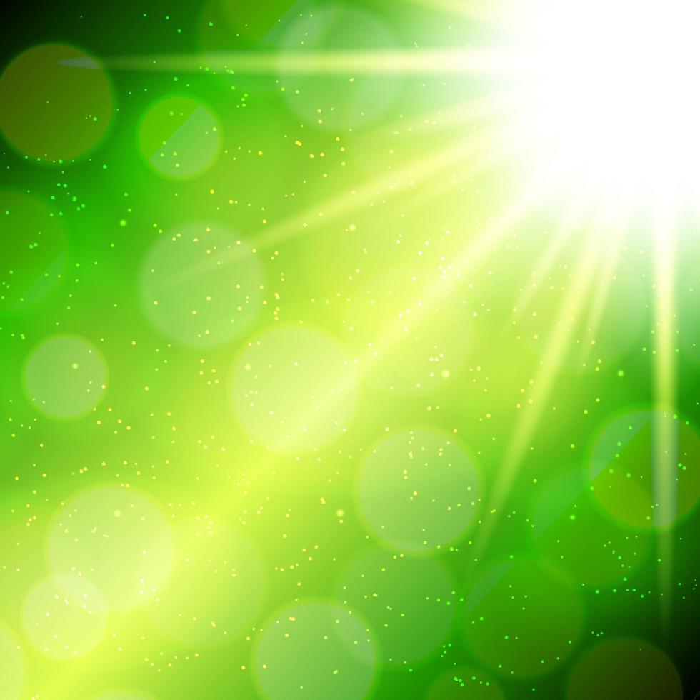Abstract Magic Light Background Vector Illustration