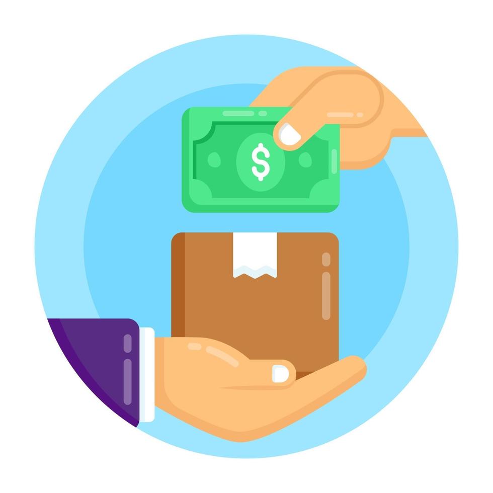 Cash on Delivery vector