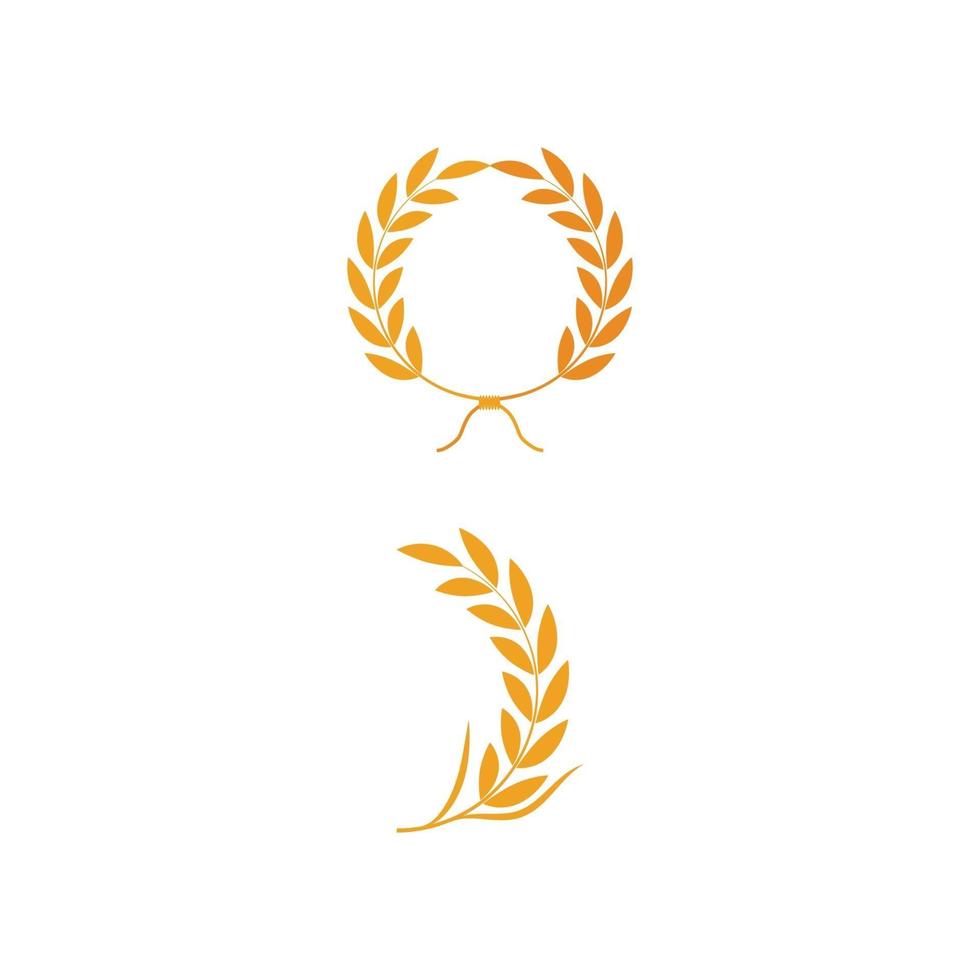 Wheat Logo Template vector symbol nature 3059293 Vector Art at Vecteezy