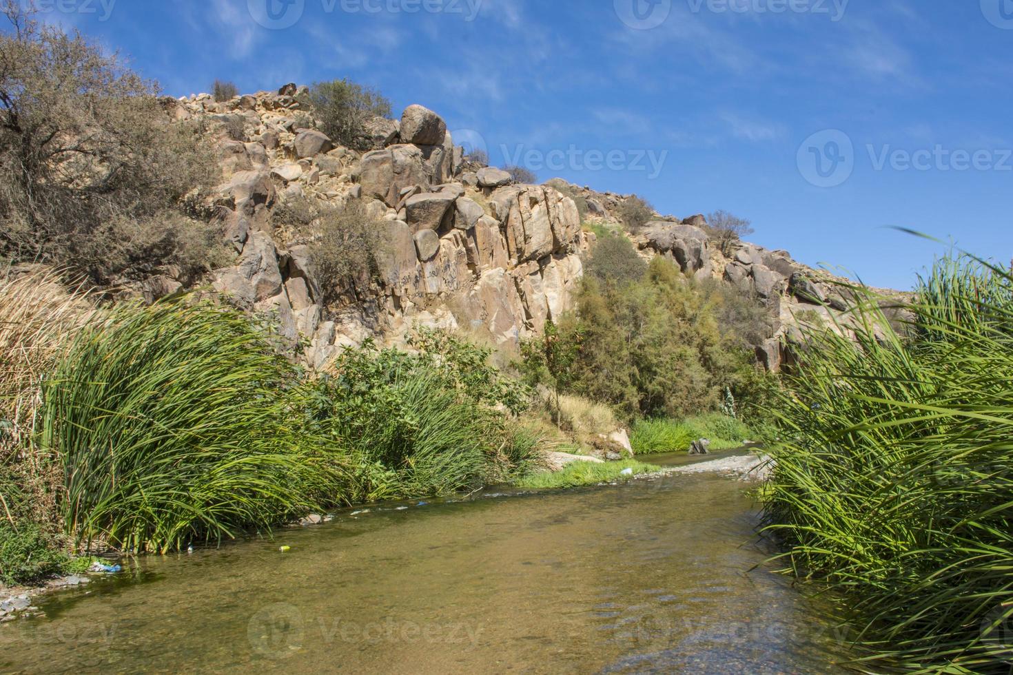 Arabian River at Taif, Saudiarabia photo