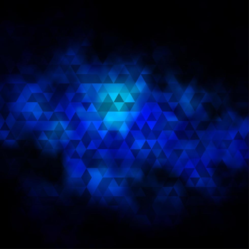 Dark BLUE vector background with polygonal style. 3059682 Vector Art at