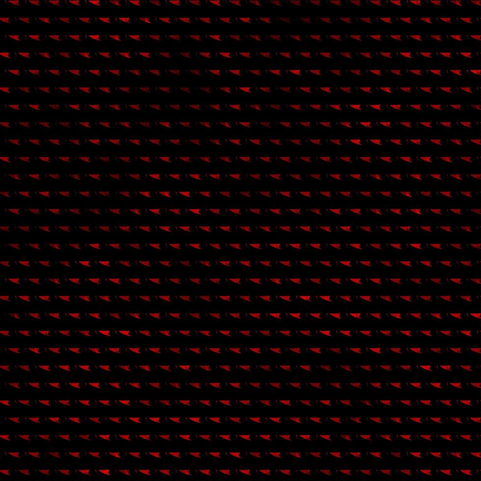 textura de vector rojo claro con estilo triangular.