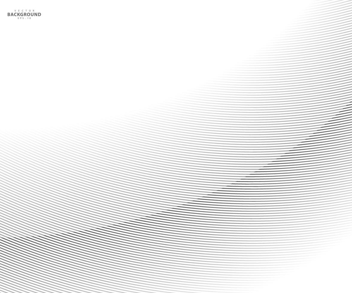 Fondo de línea abstracta. patrón inclinado torcido curvo vector