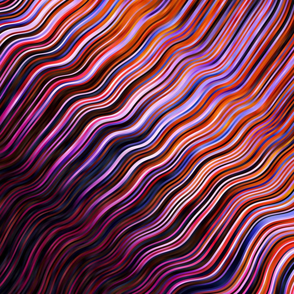 textura de vector de color rosa oscuro, amarillo con arco circular.