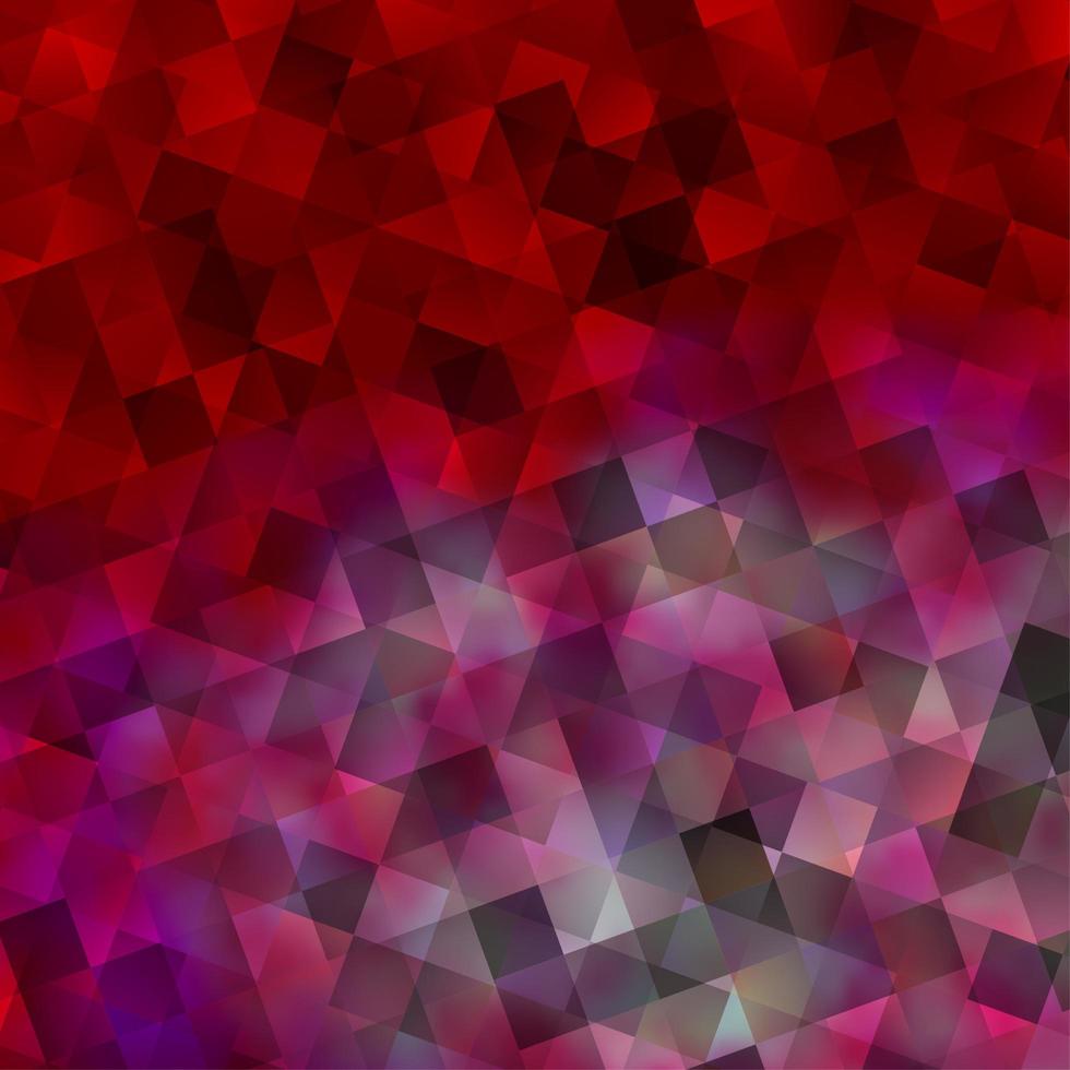 Light Red vector texture with poly style with cubes.