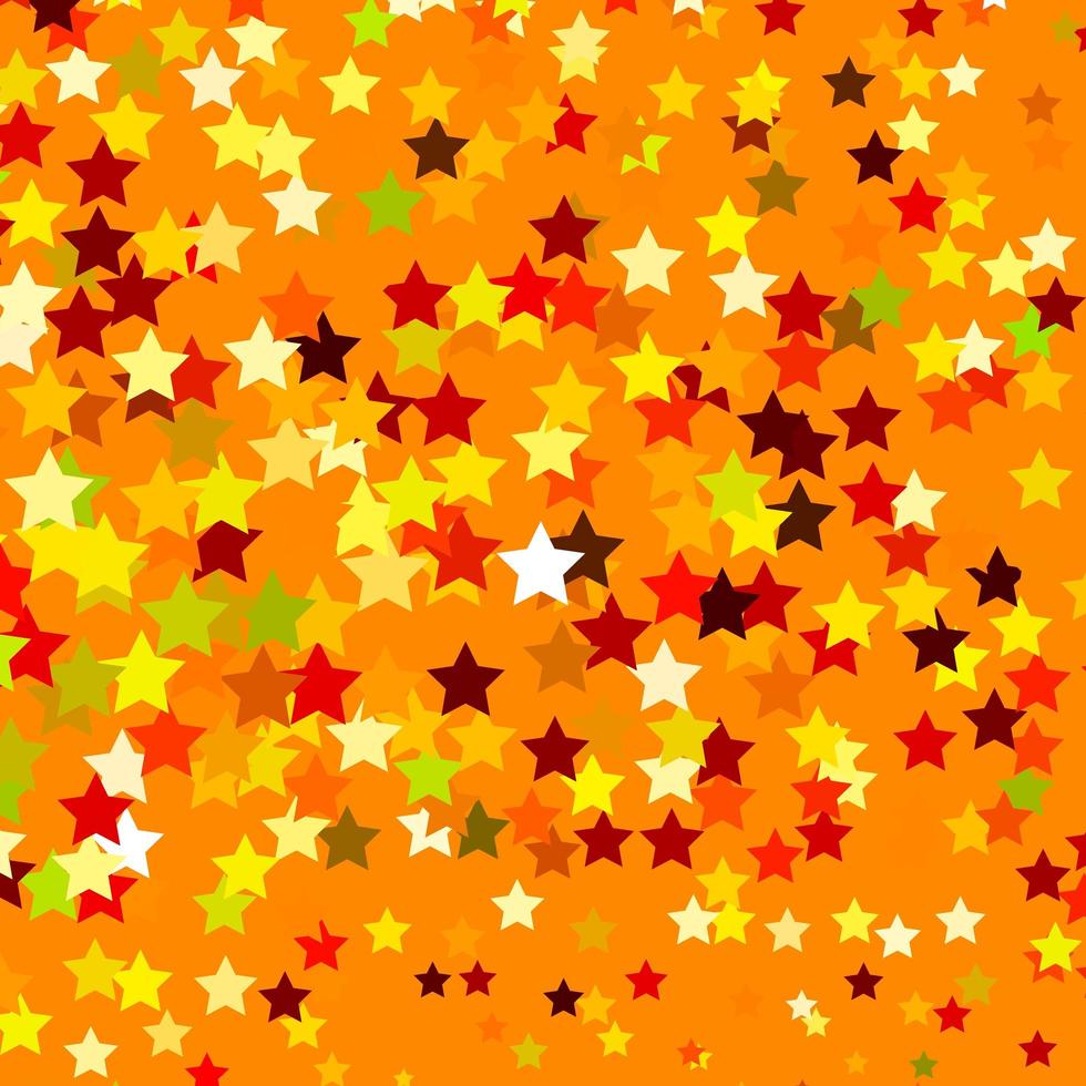 Light Green, Red vector pattern with abstract stars.