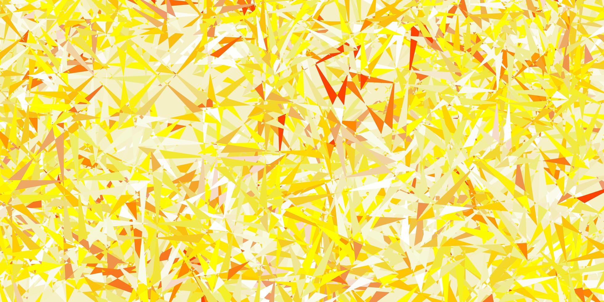 Light yellow vector pattern with polygonal shapes.