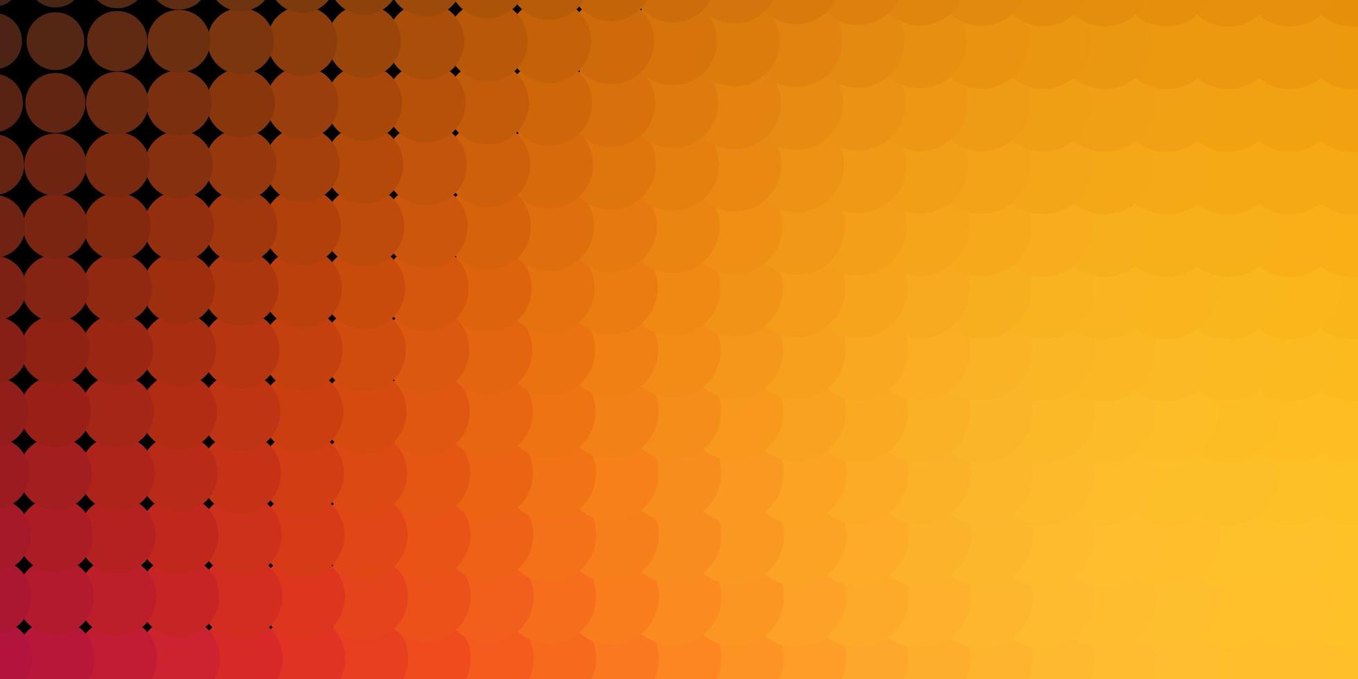 Light Orange vector backdrop with dots.