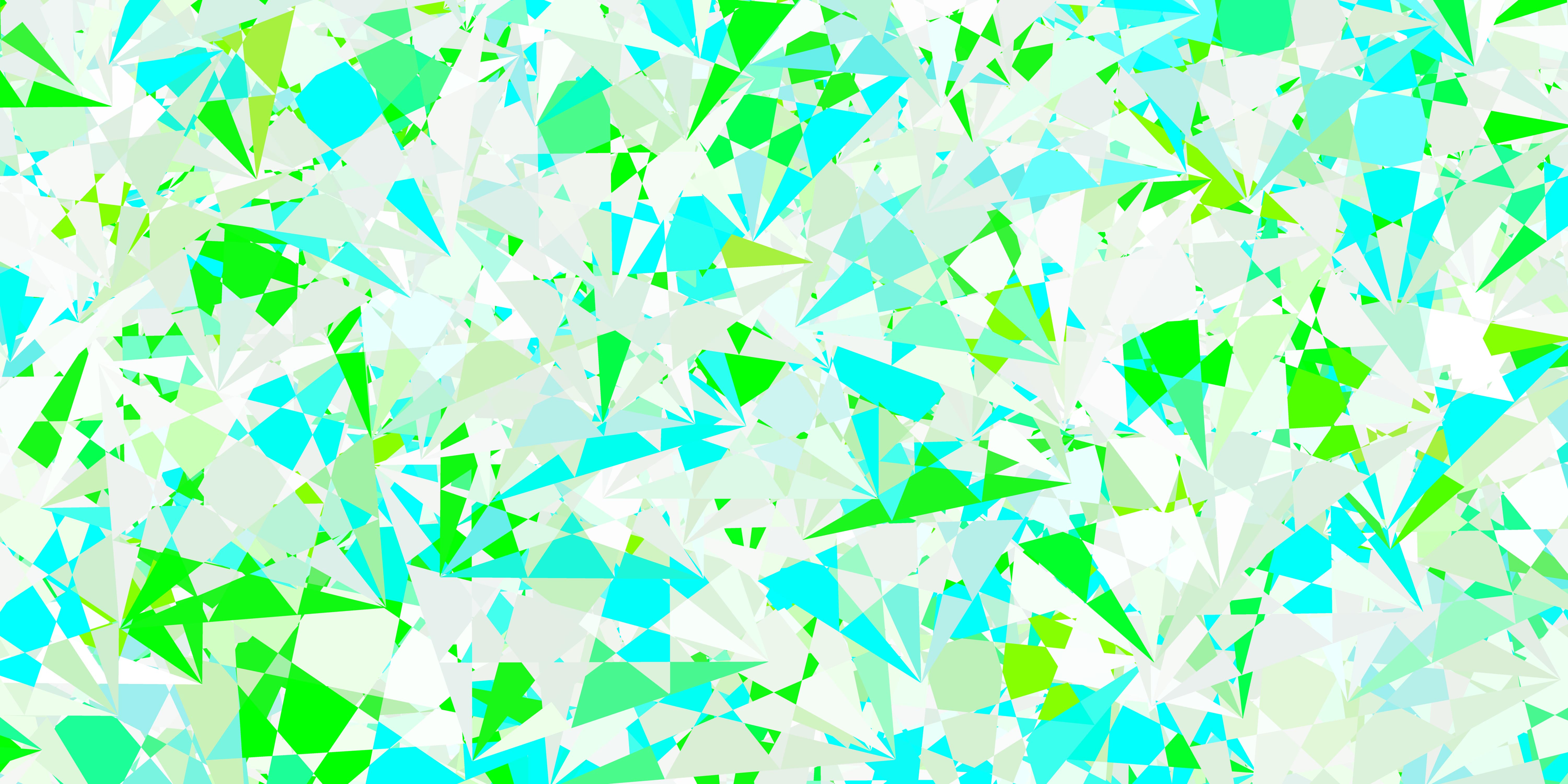Light Green vector background with polygonal forms. 3060404 Vector Art