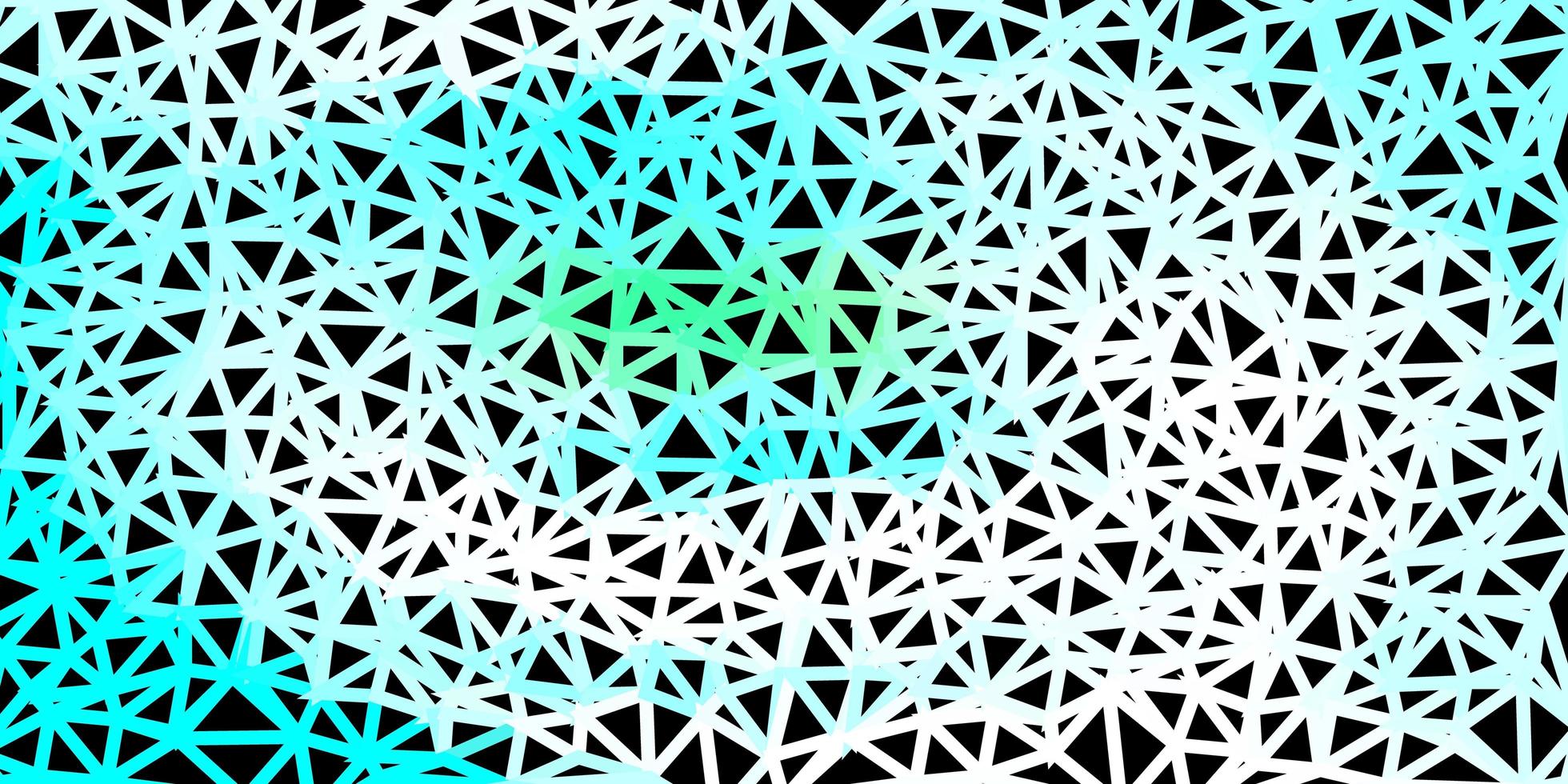 Light blue, green vector poly triangle texture.