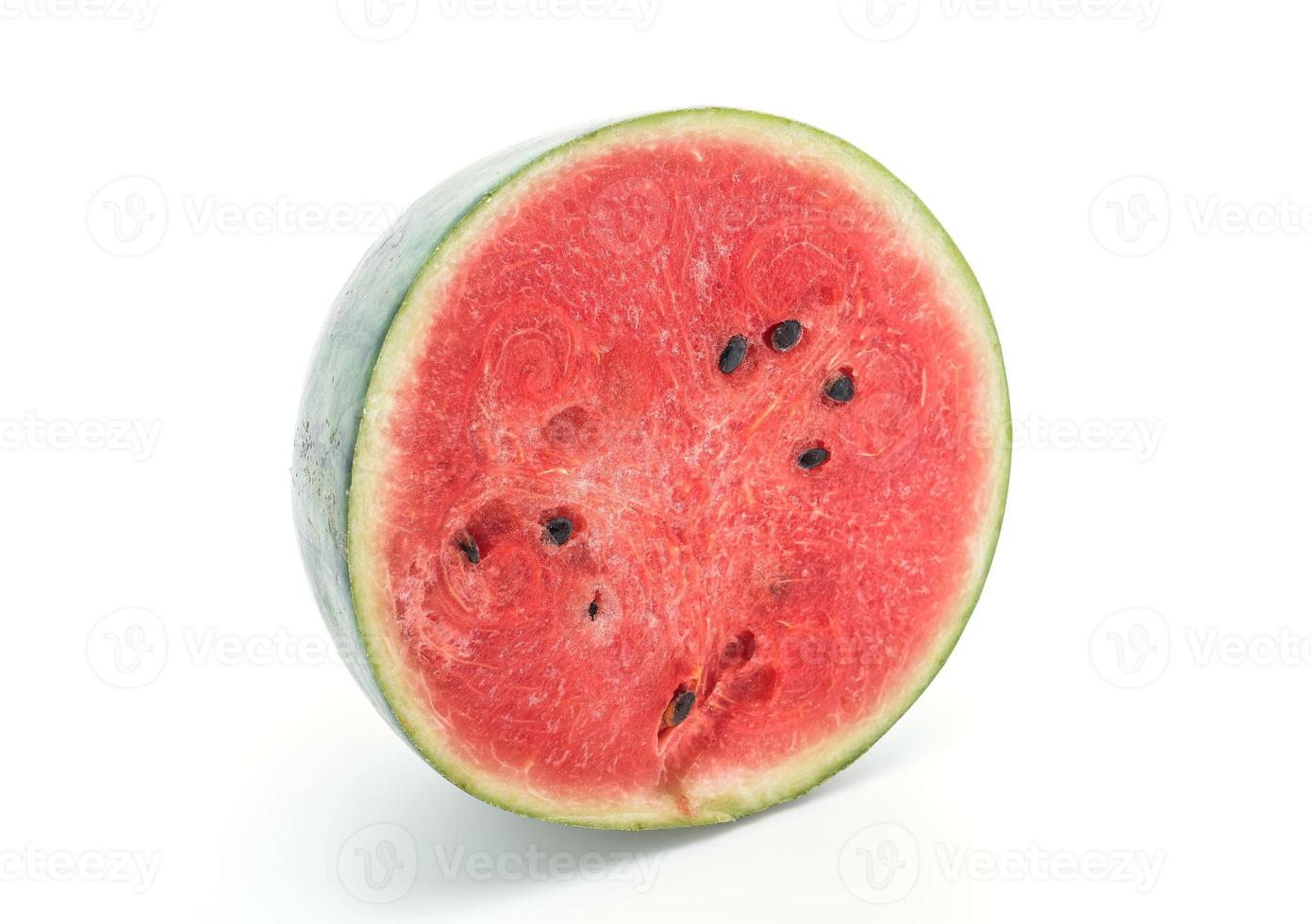 Fresh watermelon on white background photo