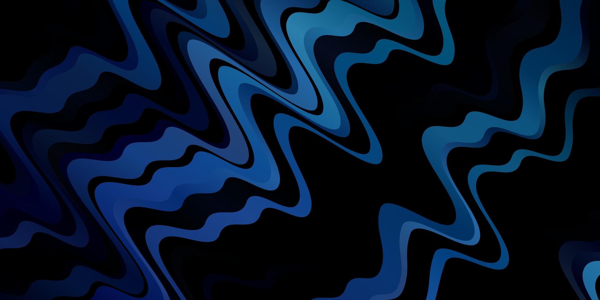 Light BLUE vector background with wry lines.