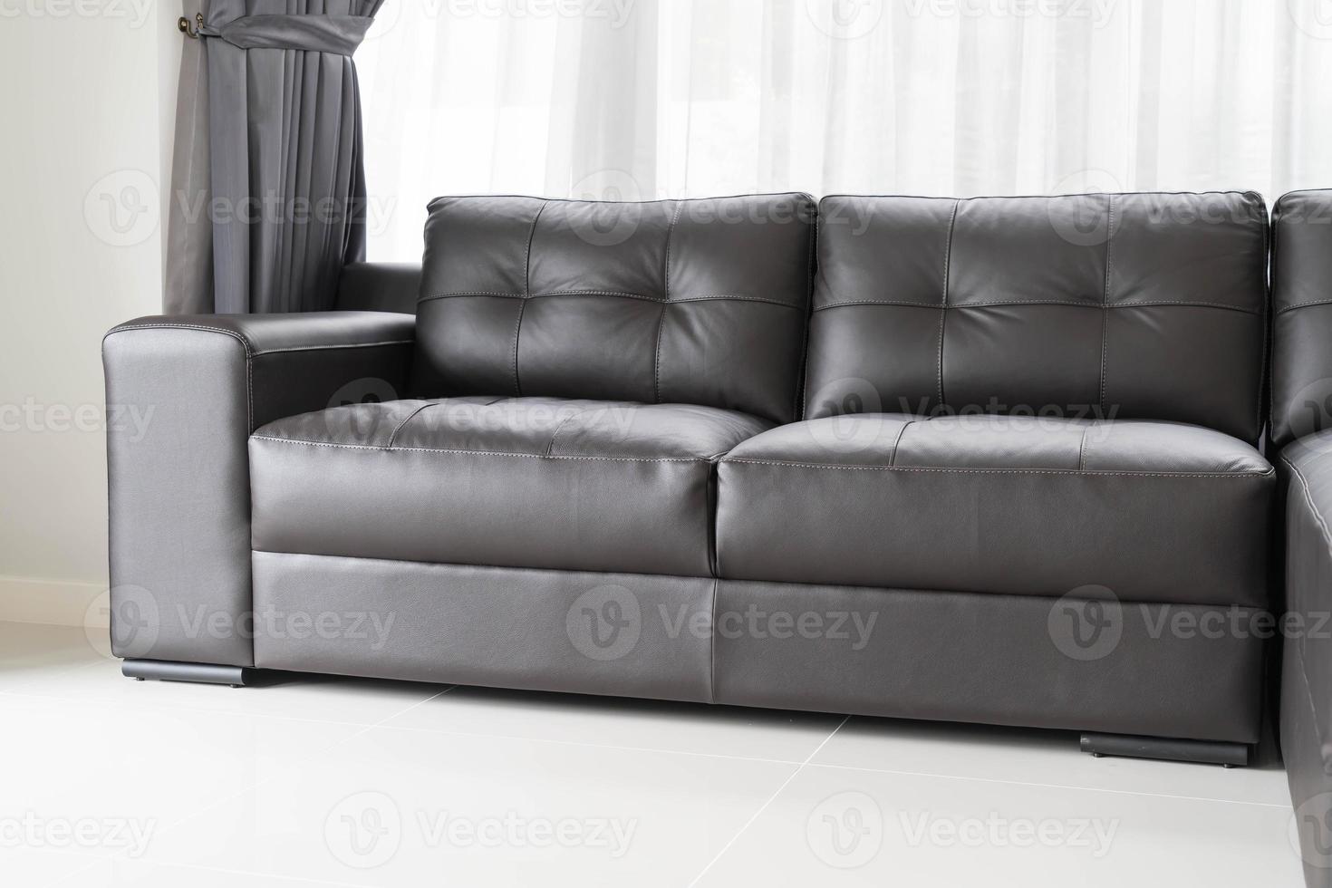 Modern sofa interior decoration in living room photo