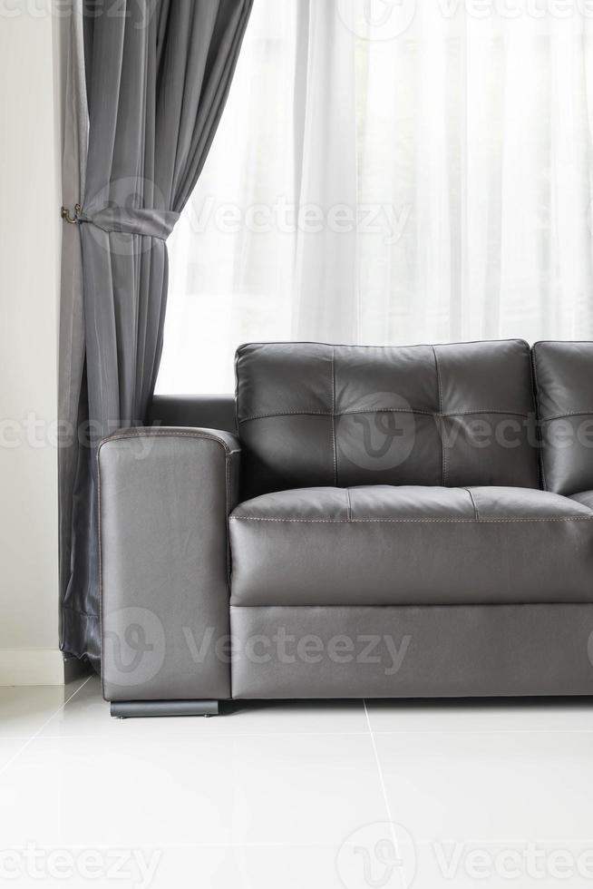 Modern sofa interior decoration in living room photo