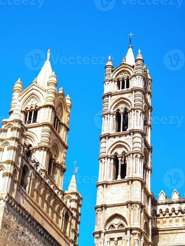 Catedral de Palermo en Sicilia, Italia, 2018 foto